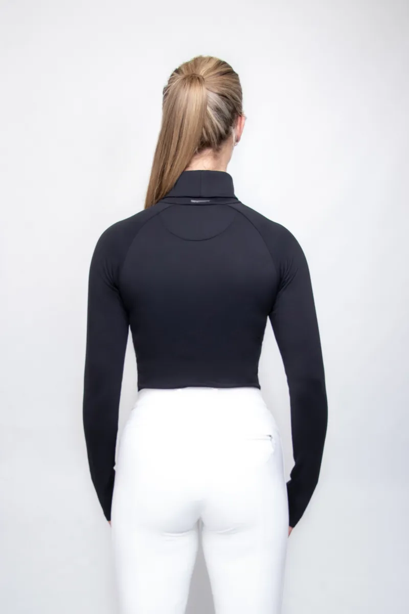 Coldstream Legars Roll Neck Top - Black-1